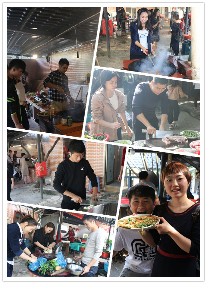 美食環(huán)節(jié)——才藝展示，各顯神通